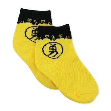 勇字兒童襪 適用 3-12歲 兒童襪子 1/2平織薄款童襪