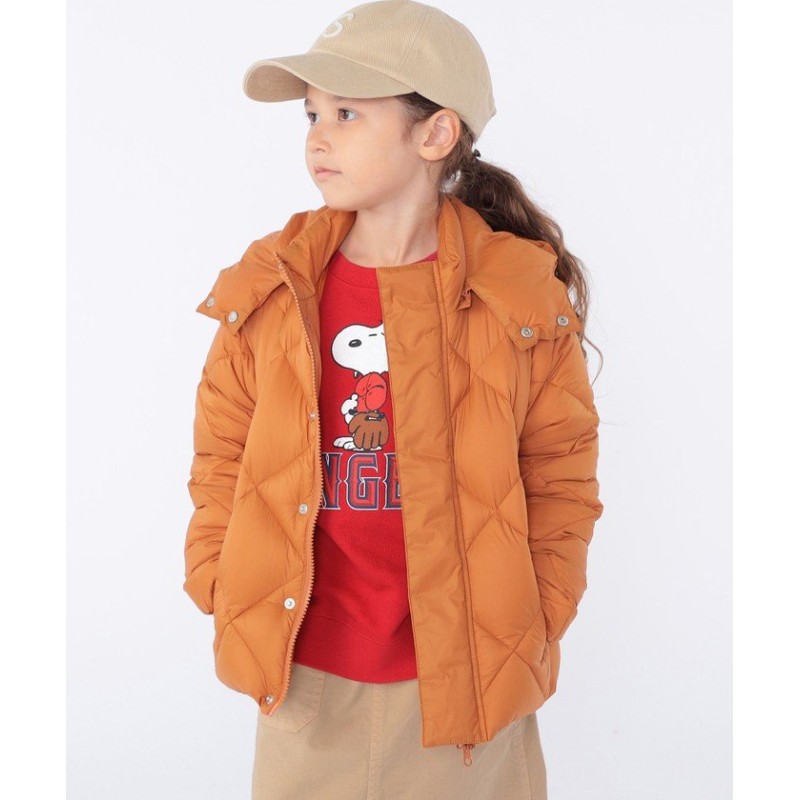 シップス キッズ】 *TAION:100～140cm フーディー ダウン ジャケット キッズ オレンジ 120 SHIPS KIDS 通販  LINEポイント最大1.0%GET LINEショッピング