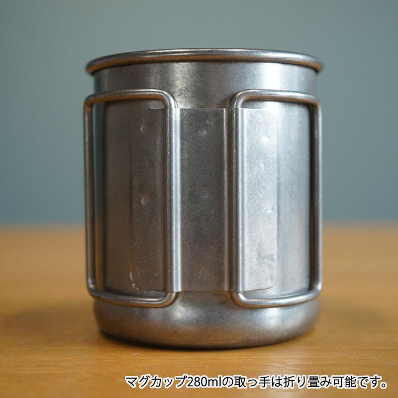 STAINLESS MAG CUPダメージ加工 ステンレス 無骨 マグカップ ダメージ加工 キャンプ アウトドア スタッキング デミタスカップ コップ