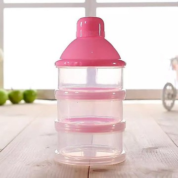 小寵零食分裝盒 三層可拆式 防潮收納盒 點心收納罐 飼料收納 零食分裝 倉鼠零食盒 倉鼠收納盒