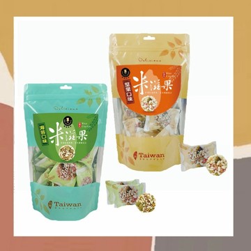 ［so媽］✨台灣品牌📦 富強森 强森先生 米滋果 90g/包 堅果口味 海苔口味 嚴選台灣好米