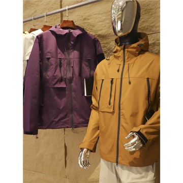 山系戶外！秋季新品男士城市機能時尚防風防水工裝沖鋒衣夾克外套