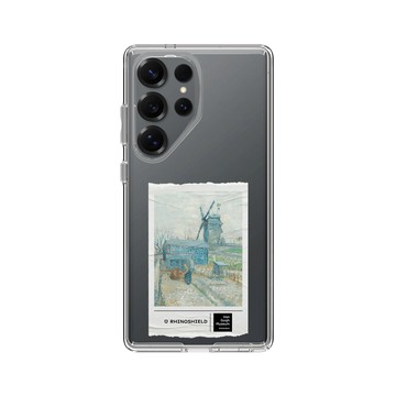 Galaxy S25 Ultra Clear 透明 - Van Gogh Museum - 蒙馬特：風車和耕田