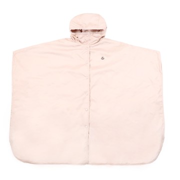 Moncler Enfant Kids 粉色 Moncler 徽標斗篷