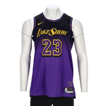 Nike LAL MNK DF 24 男款 紫金色 NBA 洛杉磯 湖人隊 城市版 球衣 背心 FQ4346-504
