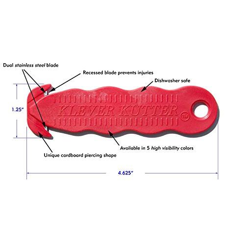 ボックスカッター,Klever Kutter ,バルク 安全カッター