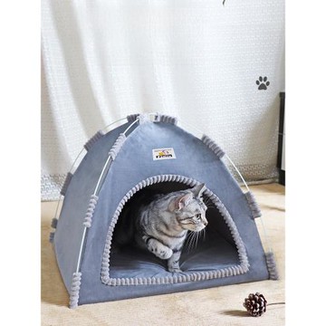 貓窩狗窩四季通用帳篷中小型犬可拆洗狗床夏季狗屋泰迪窩寵物用品