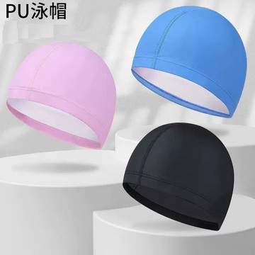 ZUCA”S - 韓版男女素色游泳帽 兩款材質任選 矽膠泳帽 布泳帽 防水 游泳 泳帽 泡溫泉泳帽 - N-125