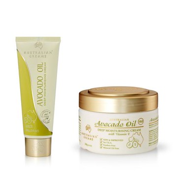 【澳洲 G&M】MKII金蓋酪梨油深層潤澤霜含維他命E2件組 (250gx1+100gx1) 即期品-2026年10月到期