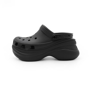 【全館滿額折】Crocs 卡駱馳 Bae Clog 黑 休閒 復古克駱格 鯨魚 洞洞鞋 涼拖鞋 女款 J3050【新竹皇家206302-001】