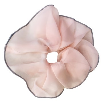 JY 日本造型大圈束  布料髮飾  滾邊粉