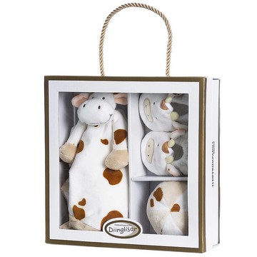 北歐 瑞典 Teddykompaniet 小牛禮盒 新年禮物 交換禮物