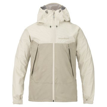 ├登山樂┤日本 mont-bell Thunder Pass JKT 女款雨衣 象牙白 # 1128771IV