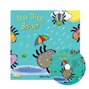Nobuyoung Mother Goose Seifen Itsy Bitsy Spider 平裝書+CD  平裝書