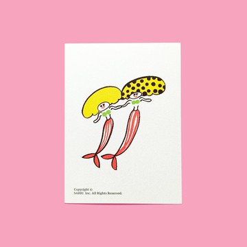 明信片 小海報 防水貼紙 機車貼紙 行李箱貼紙 姐妹 卡片 萬用卡