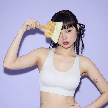 【SAVVY莎薇】SAVVY21 M-LL無痕透氣的BRA(能量灰)-QBB002FB