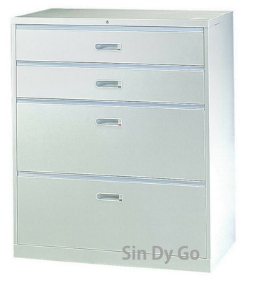 【鑫蘭家具】UD4四層式二大二小公文理想櫃H106公分 檔案櫃 書櫃 置物櫃 收納櫃