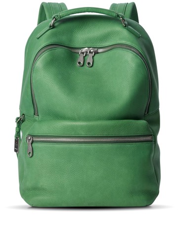 Shinola - The Runwell leather backpack - men - Leather - One Size - Green