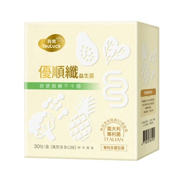 育樂 優順纖益生菌2gx30包