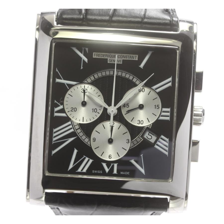 ☆極美品【FREDERIQUE CONSTANT】フレデリック・コンスタント パスエイション カレ クロノグラフ FC292X4C26 クォーツ  メンズ | LINEブランドカタログ