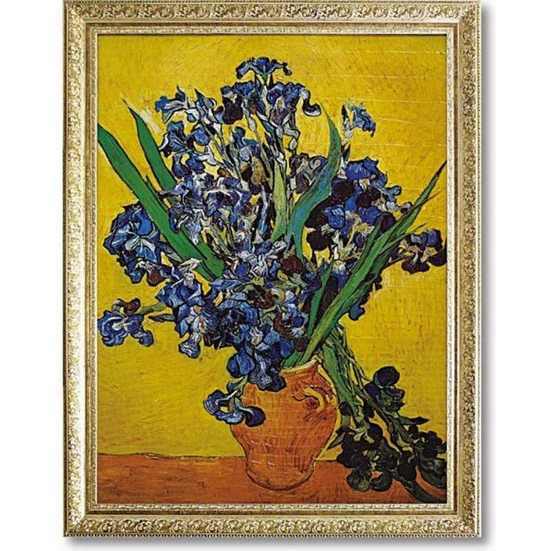 ゴッホ 花瓶のアイリス 絵画 壁掛け アート フレーム おしゃれ 絵 内装用インテリアクリムト モネ ゴッホ などの名画 アートポスター 通販 Lineポイント最大0 5 Get Lineショッピング