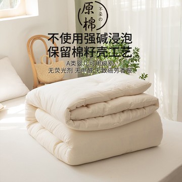 日式A類純棉大豆被酒店冬被全棉四季被芯單人春秋被子薄款夏涼被