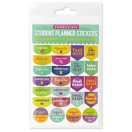 Essentials Student Planner Stickers Set of 575 Stickers 並行輸入