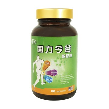 太市 固力今谷軟膠囊 500mg 60顆/盒  1盒