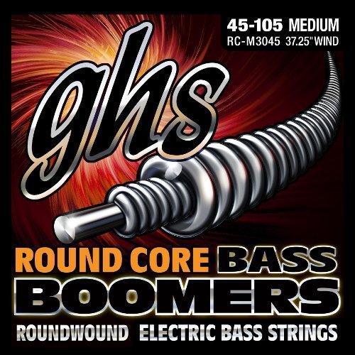 GHS Round Core Bass Boomers エレキベース弦 RC-M3045