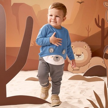 動物同學會熊熊長袖T恤