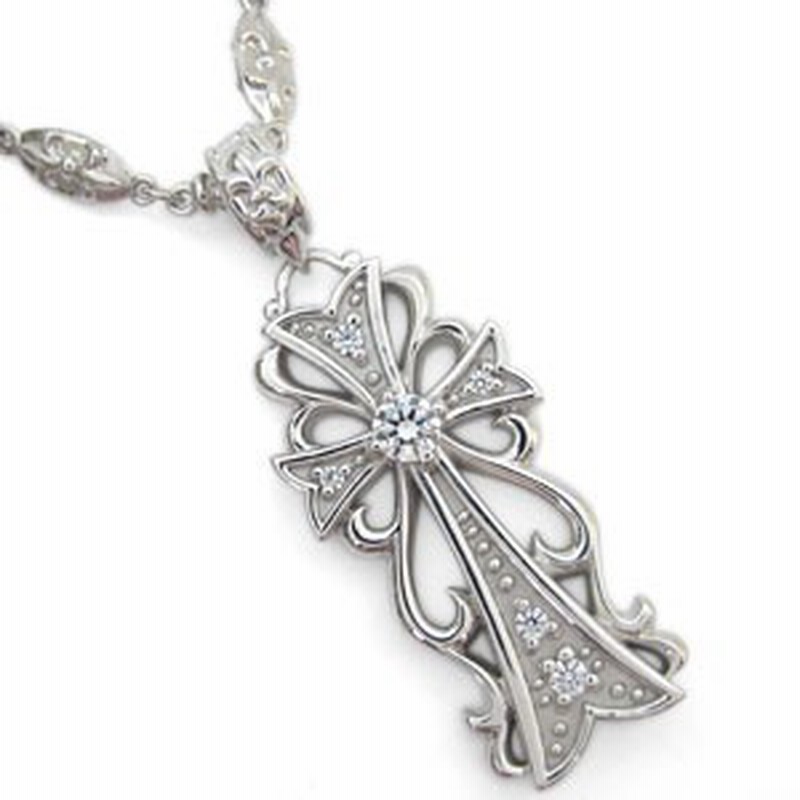 ダイヤ シルバー メンズ クロス ネックレス ダイヤモンド 通販 Lineポイント最大1 0 Get Lineショッピング