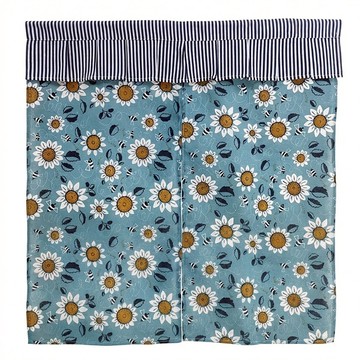 BonBon naturel 日式短門簾  太陽花  88 x 60cm