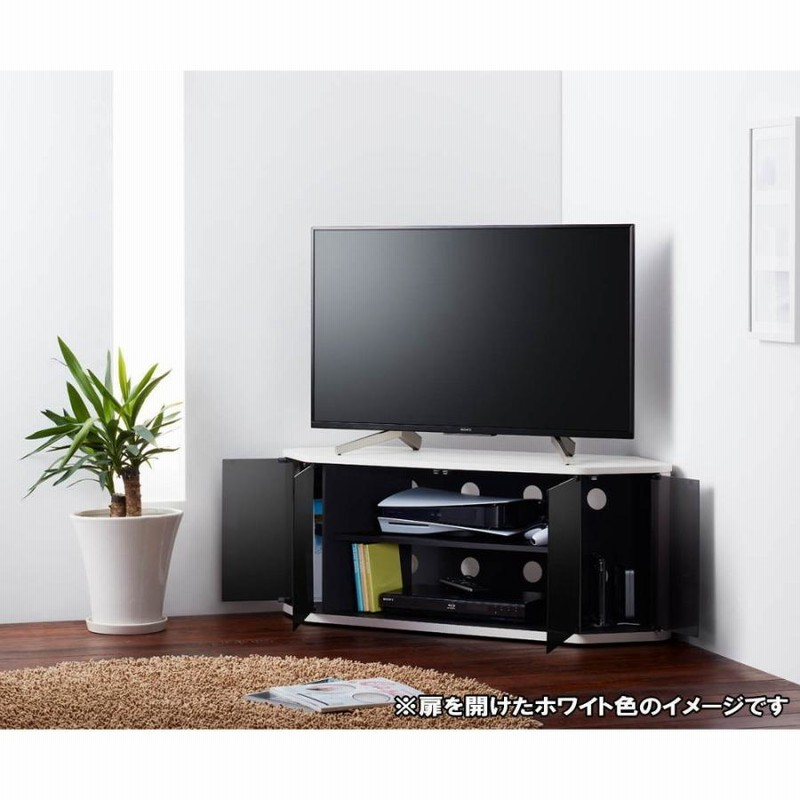 ELECOM コーナー型テレビ台 黒 幅115cm✕奥行42cm✕高さ32cm 楽天市場】コーナーテレビ台 幅115 テレビ台 コーナー テレビ台
