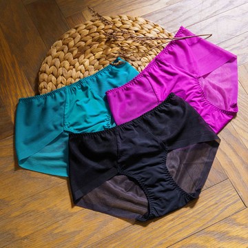 【瑪登瑪朵】無比集中 低腰平口無痕褲(黑/馥莓紫/希臘綠)