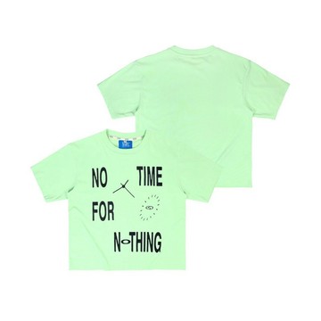 DADDYCLUB ( NTN ) | No Time For Nothing T-shirt 淺綠色酷感 T 恤