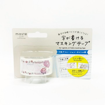 maste 寫寫手帳紙膠帶 標籤系列 / 少女風 (MST-FA10-E)