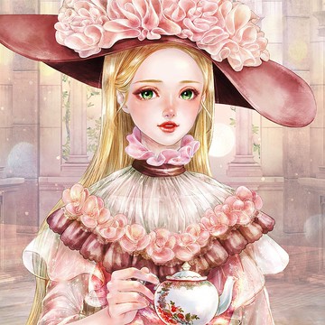 午茶時光貼紙 (8色)