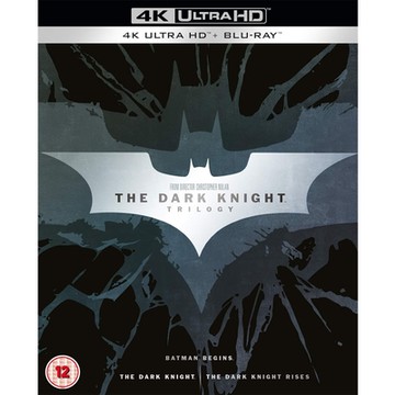 蝙蝠俠 黑暗騎士傳奇三部曲4K UHD+BD九碟套裝版