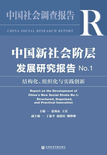【電子書】中国新社会阶层发展研究报告No.1：结构化、组织化与实践创新