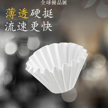 【全球優品匯】日本進口蛋糕咖啡濾紙50片155mm/185mm手沖蛋糕濾紙盒裝咖啡過濾