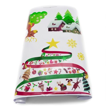 【CHL】聖誕節玻璃貼 聖誕節窗貼 聖誕節無痕靜電貼 聖誕節裝飾貼 聖誕節氣氛裝飾 聖誕節佈置 聖誕老人 聖誕樹 雪花