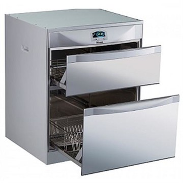 送陶板屋餐券1張★(全省安裝)林內 烘碗機 落地式雙抽屜60公分 RKD-6053(P)