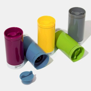 防溢不鏽鋼保冷杯 430ml (多色可選) 藍色