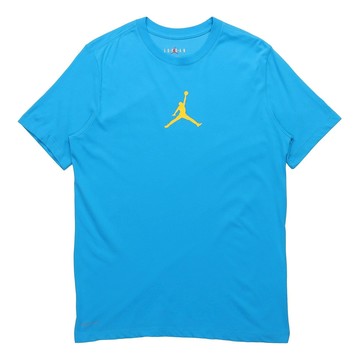 Air Jordan Jumpman Quick Dry Round Neck Short Sleeve Blue