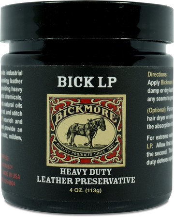 [5美國直購] Bickmore Bick LP 4oz 113g 皮革保養修復膏 Heavy Duty LP Leather Preservative
