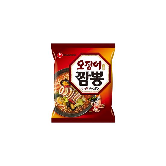 農心　イカチャンポン　124g　韓国ラーメン　韓国食品　インスタントラーメン