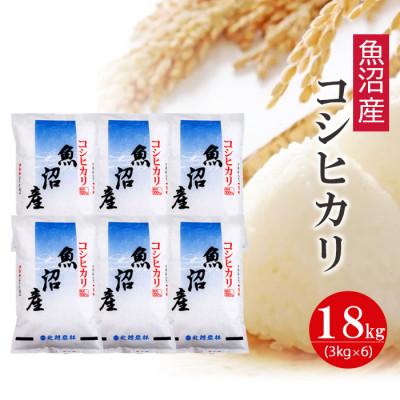 ふるさと納税 新潟県 魚沼産コシヒカリ18kg 令和5年産
