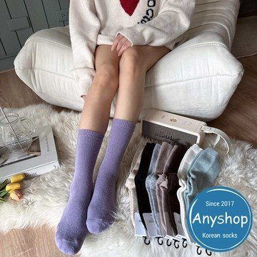 Anyshop韓國襪 羊毛羊絨保暖襪 羊毛襪 喀什米爾羊毛 保暖襪 厚襪 CASHMERE 韓國襪 韓國襪子30603
