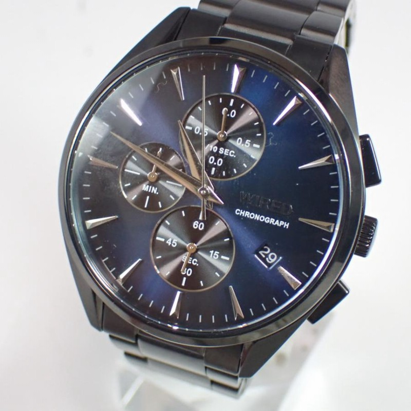SEIKO WIRED クロノグラフ メンズ腕時計 セイコー ワイアード WIRED