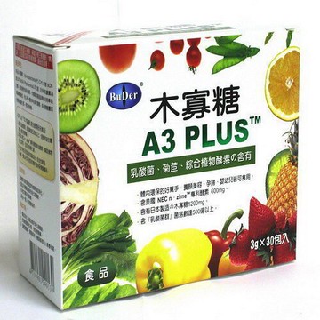 【標達】A3 PLUS 木寡糖 (3gx30包/盒)
